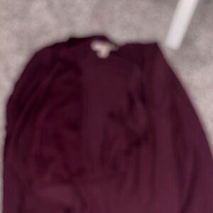 Forever 21 Burgundy Blouse